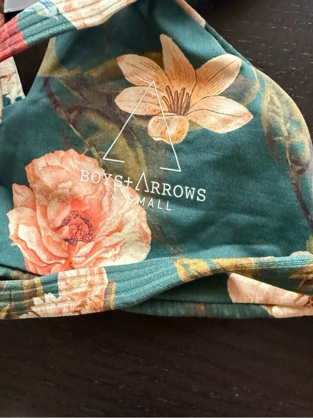Boys + Arrows Floral Teal Bikini Set - Picture 3 of 5
